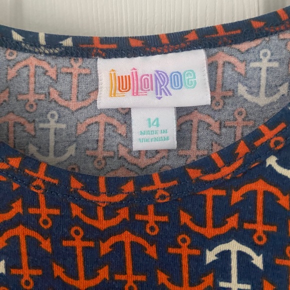 LulaRoe Kids Anchor Shirt - Picture 4 of 4